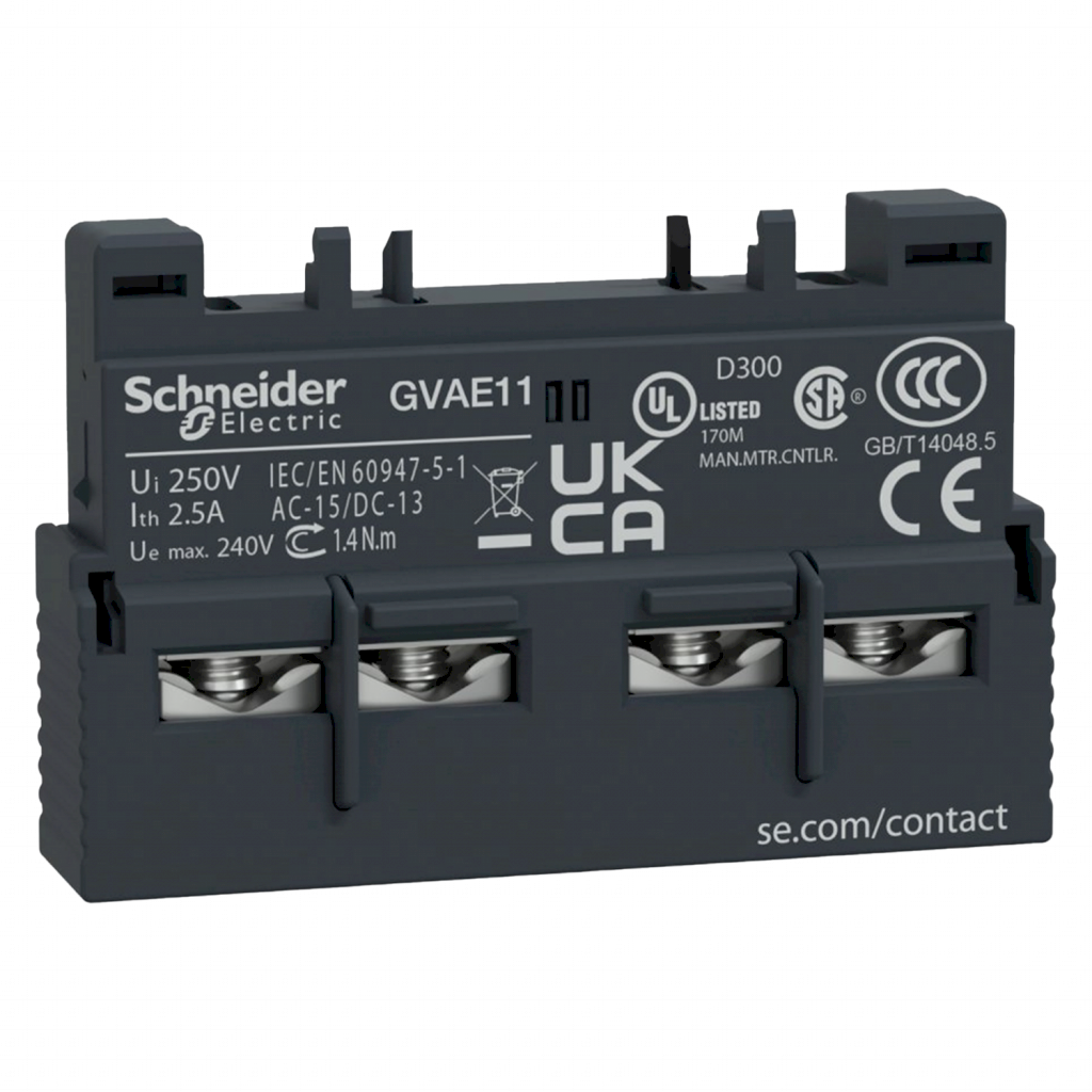 [21060] Contacto Auxiliar Frontal GM 1NA+1NC Schneider Electric