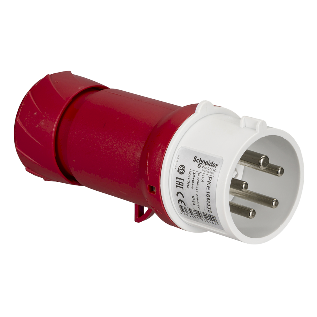 Ficha Industrial 16A 5P 380V Alargue IP44 Schneider Electric