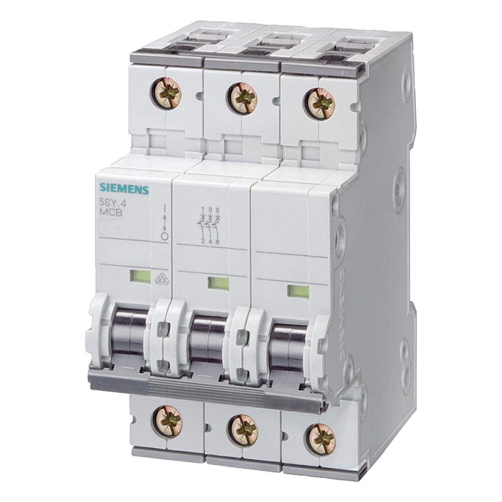 [19504] Interruptor Termomagnético 5SY43 3x16A 10kA Curva C Siemens