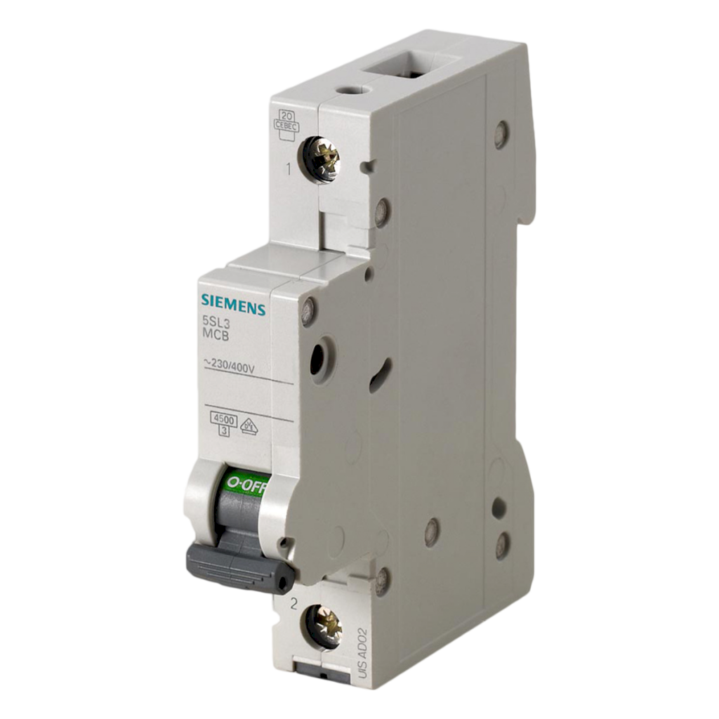 [25762] Interruptor Termomagnético 5SL31 1x2A 4,5kA Curva C Siemens