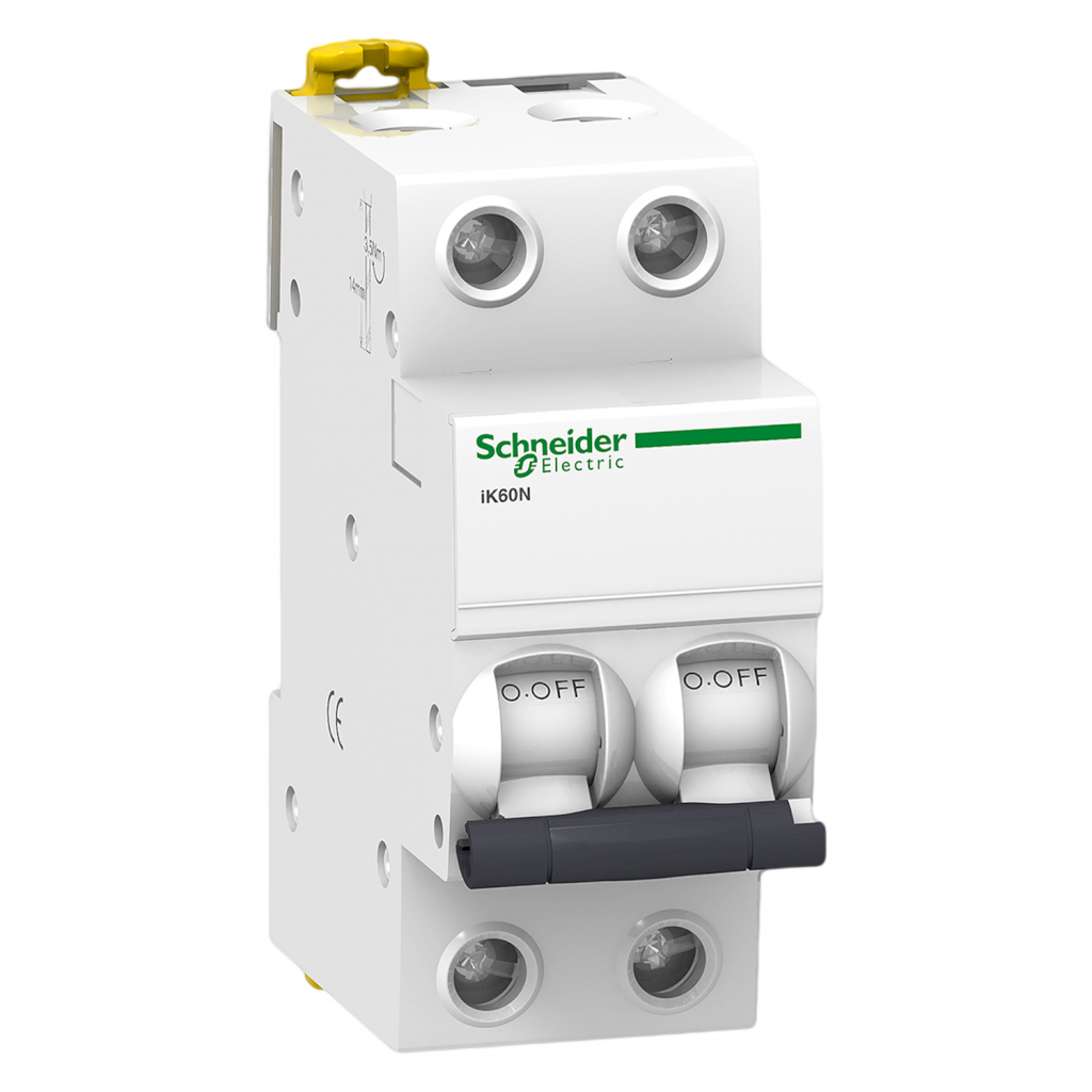 Interruptor Termomagnético A9K24 2x20A 6kA Curva C Schneider Electric