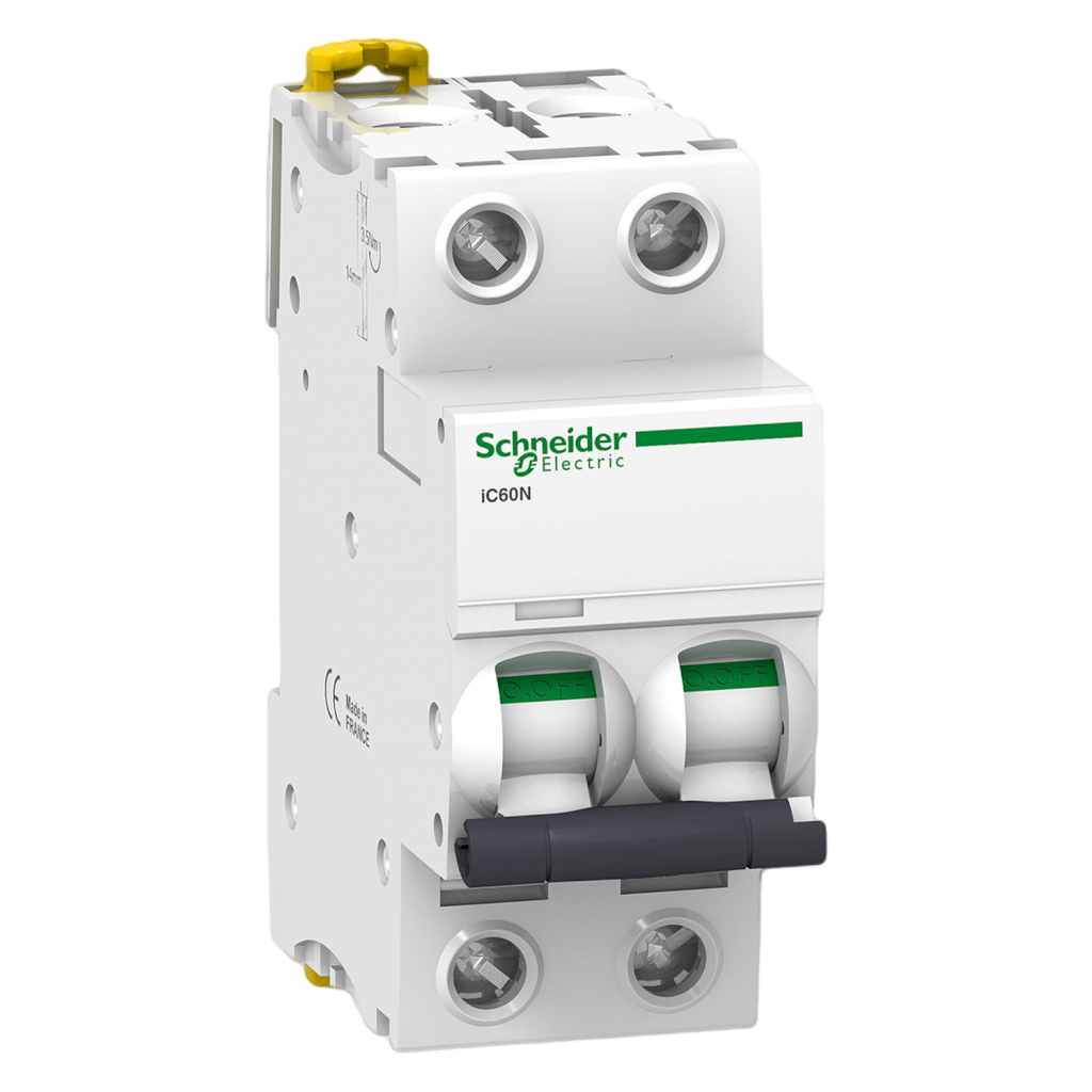 Interruptor Termomagnético A9F74 2x20A 10kA Curva C Schneider Electric