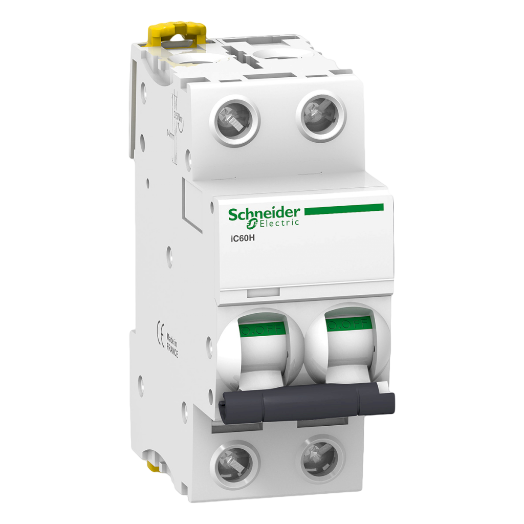 Interruptor Termomagnético A9F74 2x25A 10kA Curva C Schneider Electric