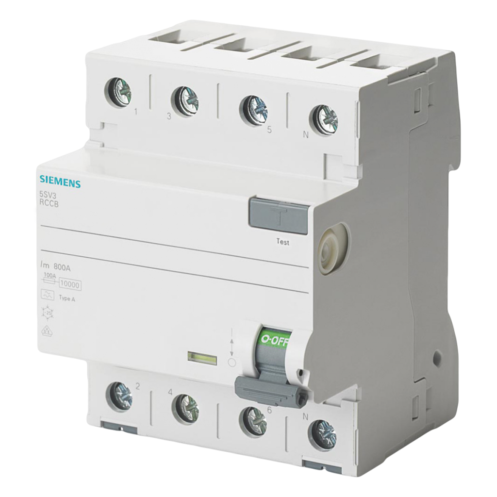 [25885] Interruptor Diferencial 5SV33 4x40A 30mA Inmunizado Siemens