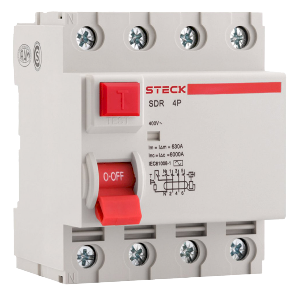 [31671] Interruptor Diferencial SDR42 4x25A 30mA Steck Electric