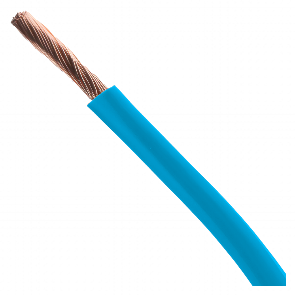 Cable Unipolar 6mm2 PVC Celeste (x 1Mts) Argenplas