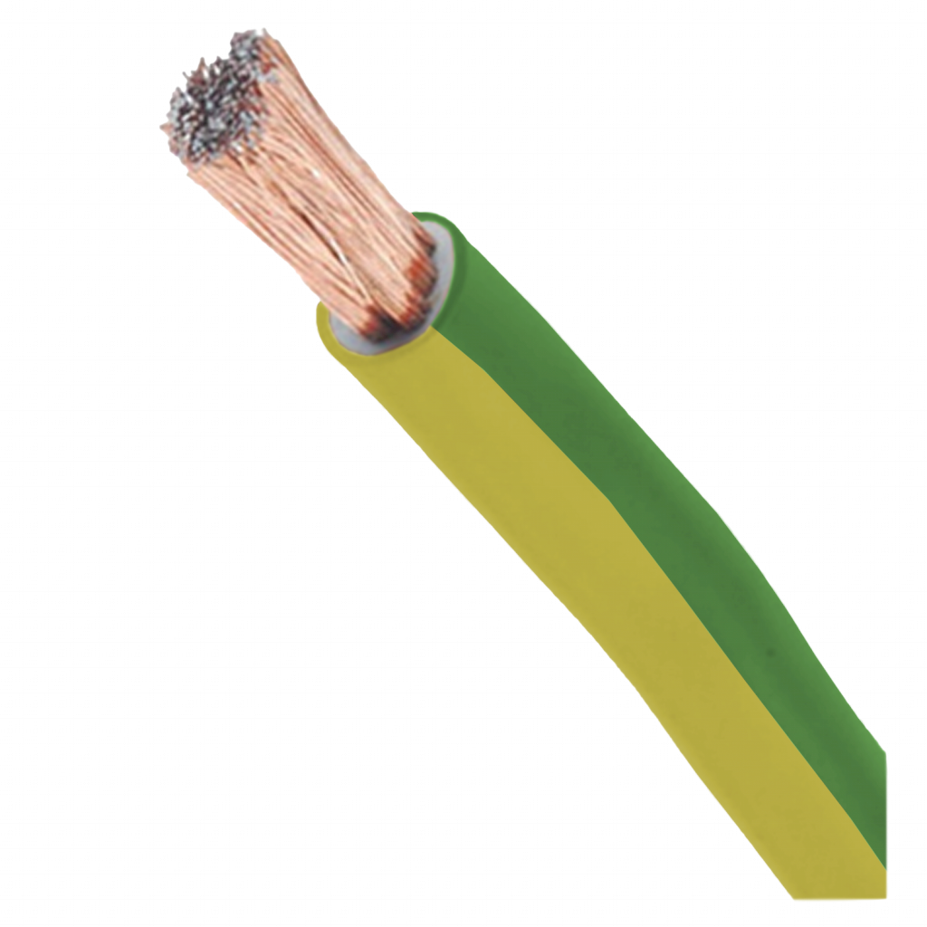 [20479] Cable Unipolar 70mm2 PVC Verde/Amarillo (x 1Mts) Argenplas