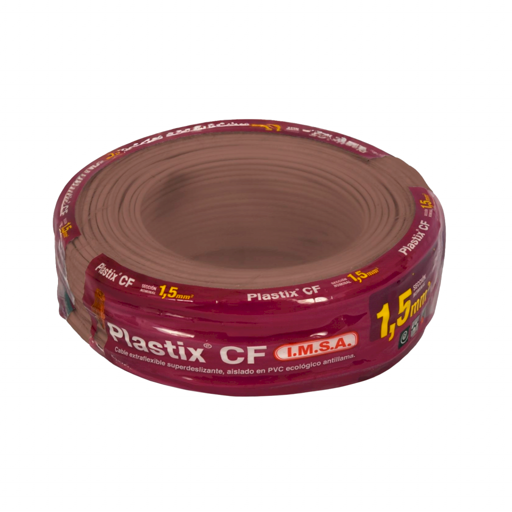 [22100] Cable Unipolar 1,50mm2 PVC Marron (x 100Mts) Imsa