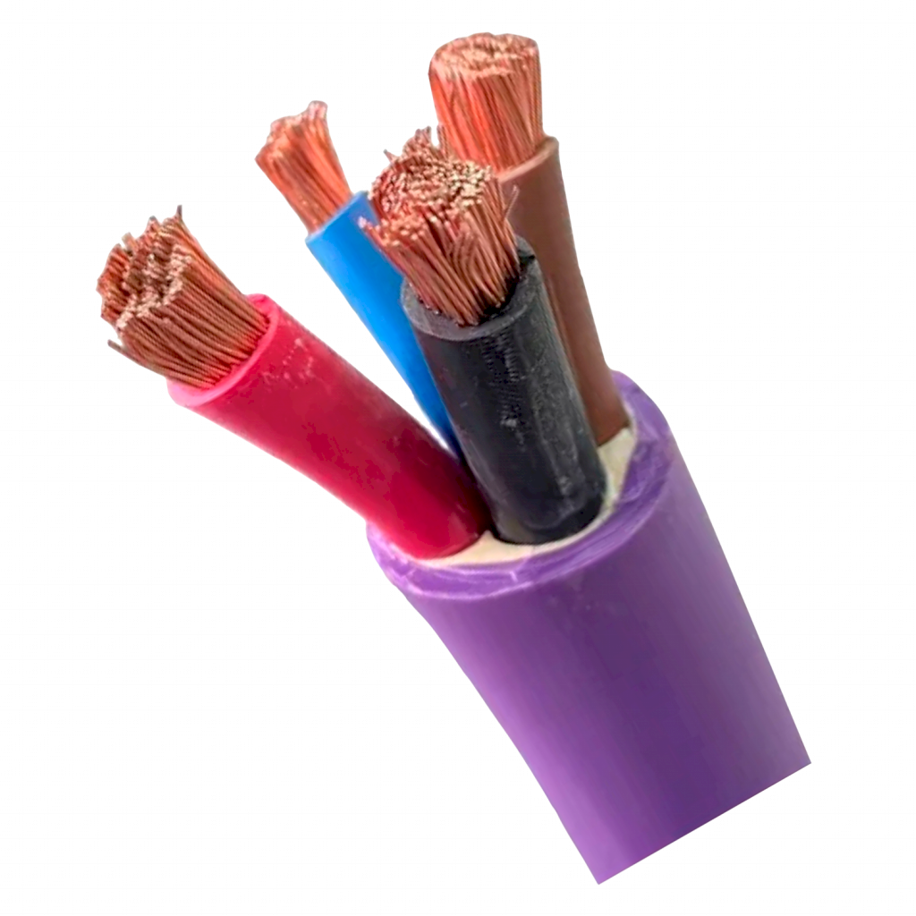 [22968] Cable Subterraneo 3x35+16mm2 110A PVC Violeta Argenplas