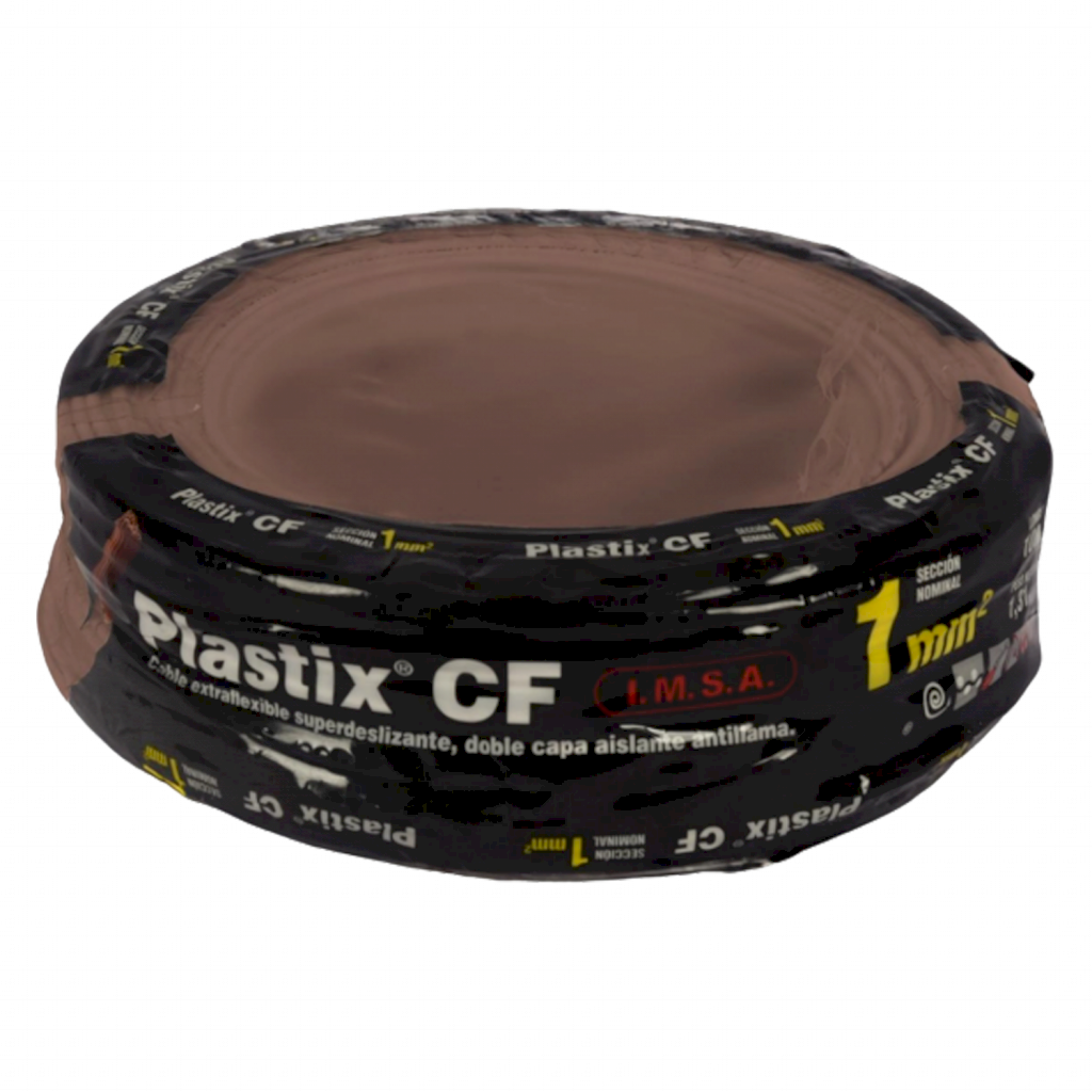 [23164] Cable Unipolar 1mm2 PVC Marron (x 100Mts) Imsa