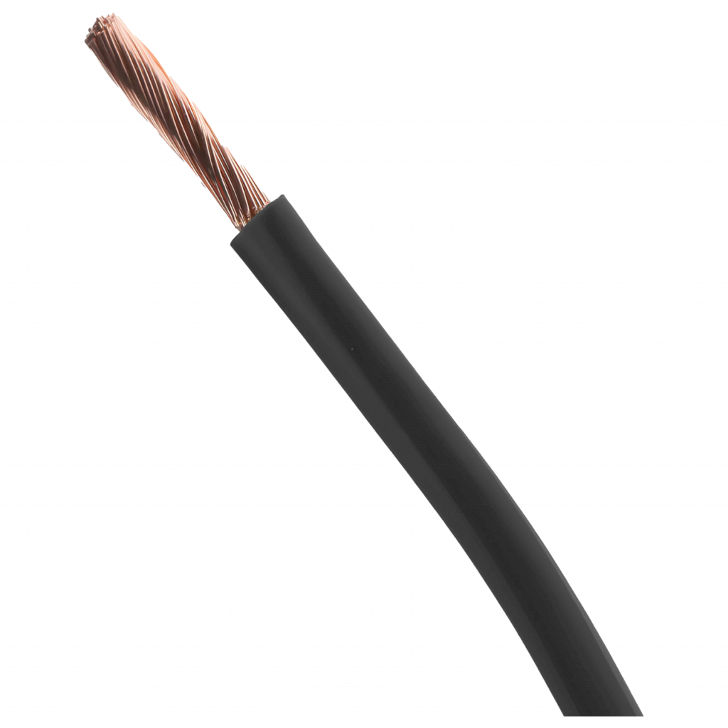 Cable Unipolar 10mm2 PVC Negro (x 1Mts) Argenplas