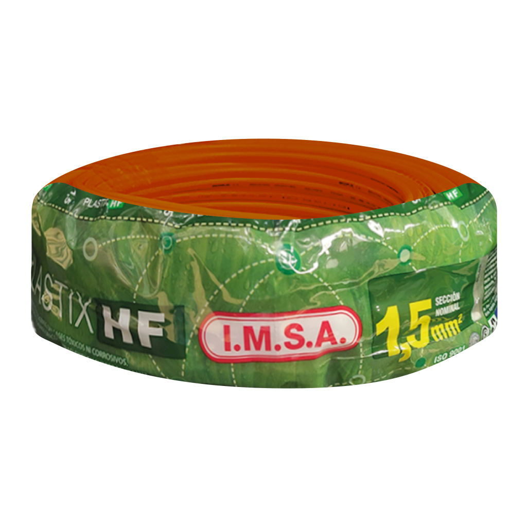 Cable Unipolar 1,50mm2 LS0H Marron (x 100Mts) Imsa