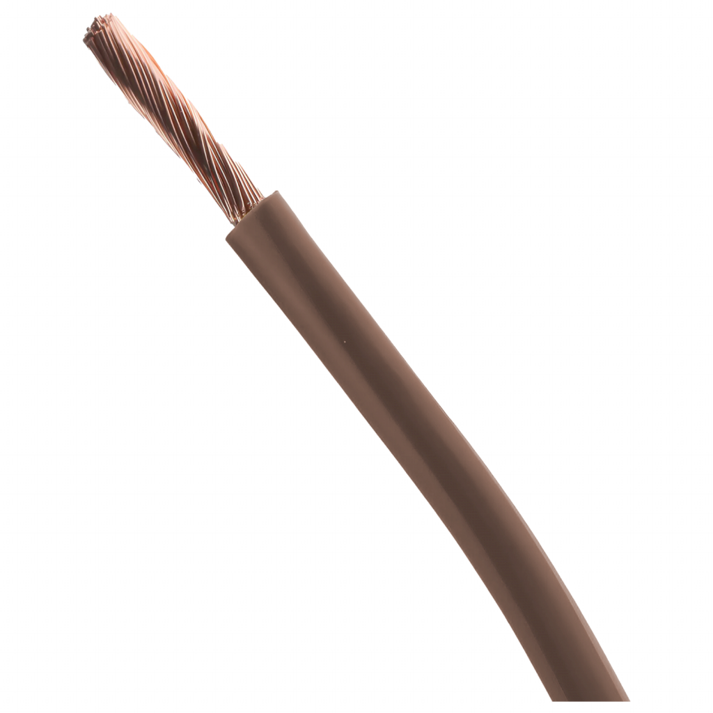 Cable Unipolar 4mm2 LS0H Marron (x 1Mts) Imsa