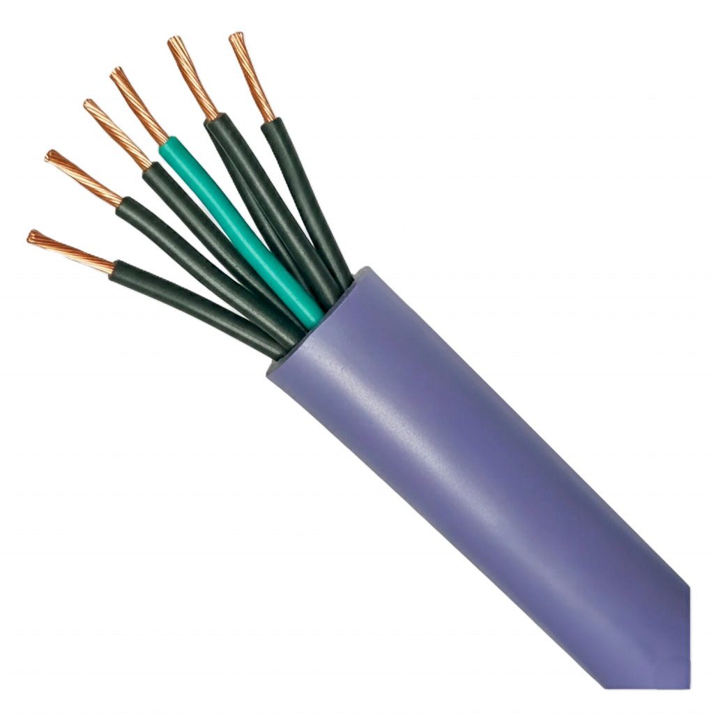 [27039] Cable Subterraneo 7x2,5mm2 13A PVC Violeta Argenplas