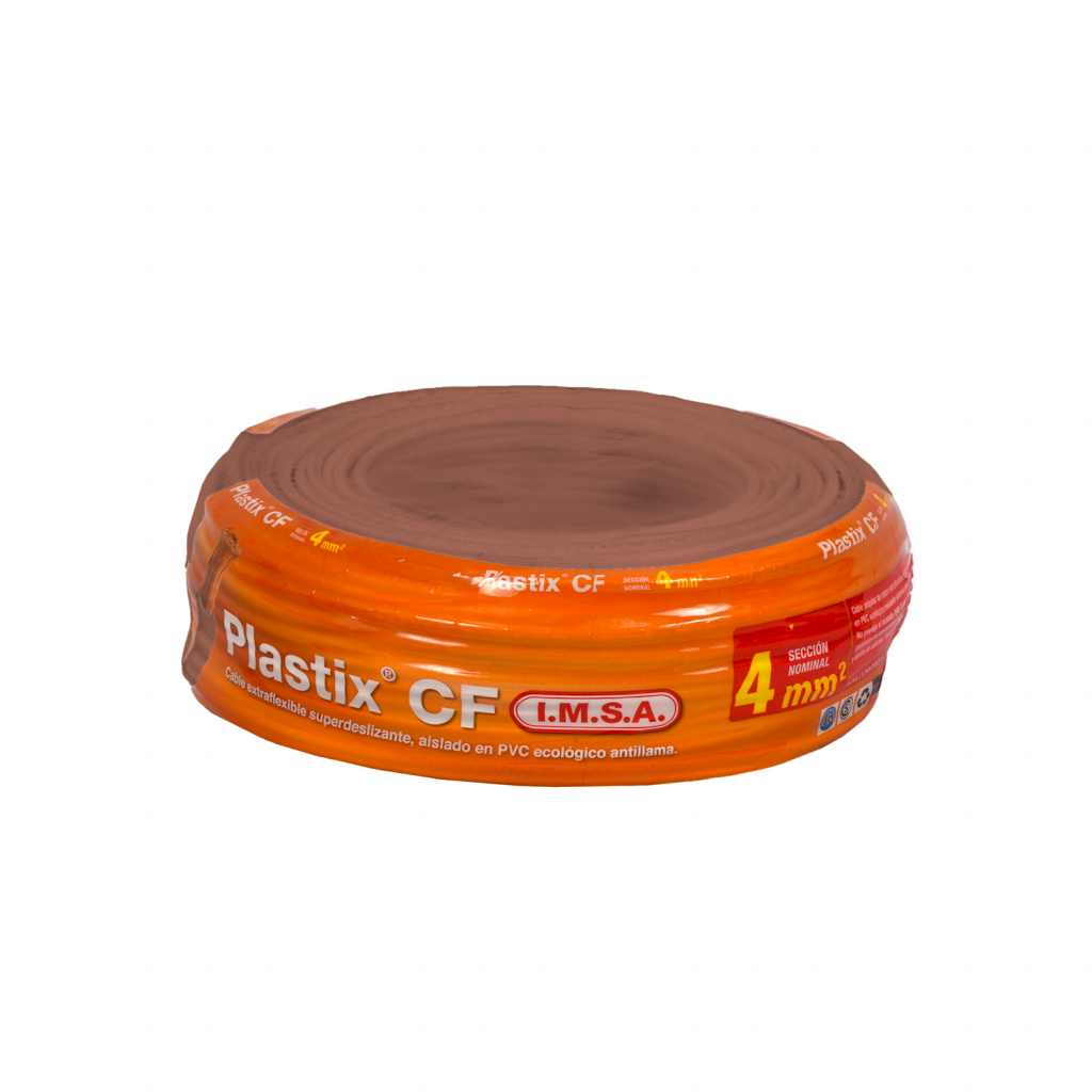 [31529] Cable Unipolar 4mm2 PVC Marron (x 100Mts) Imsa