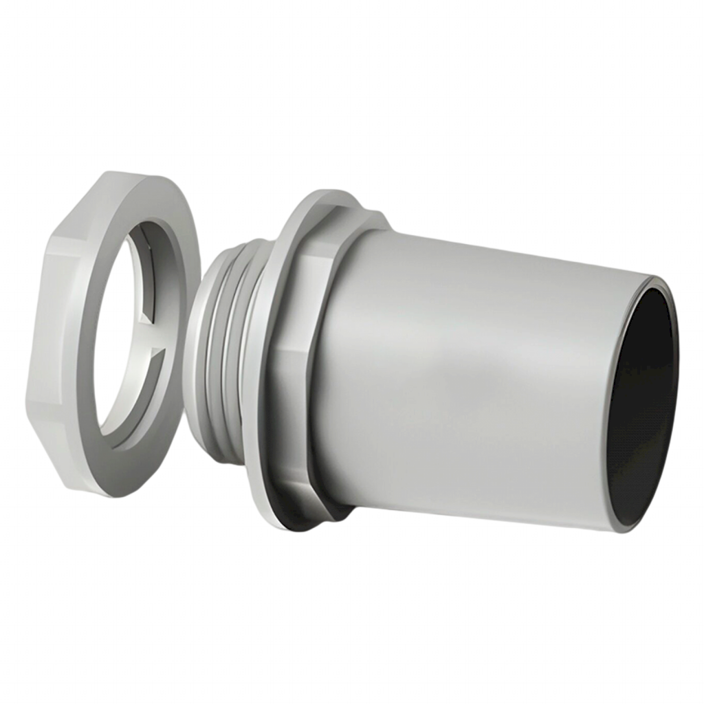 [31145] Conector P/Caño CTRG C/Tuerca 1 1/4" 32mm Sistelectric