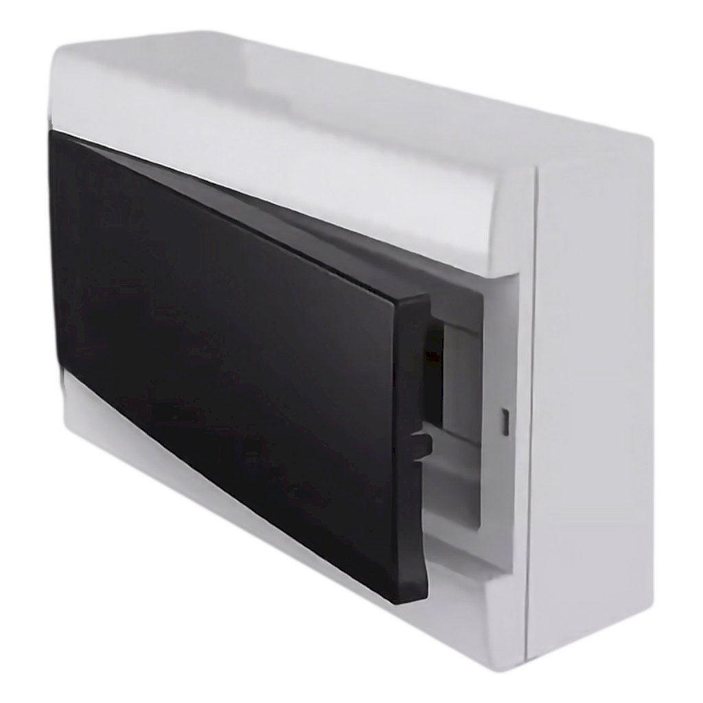 [31384] Tablero DIN Q-energy PVC Aplicar 12 Módulos Puerta Fume Interior IP30 Blanco Sistelectric