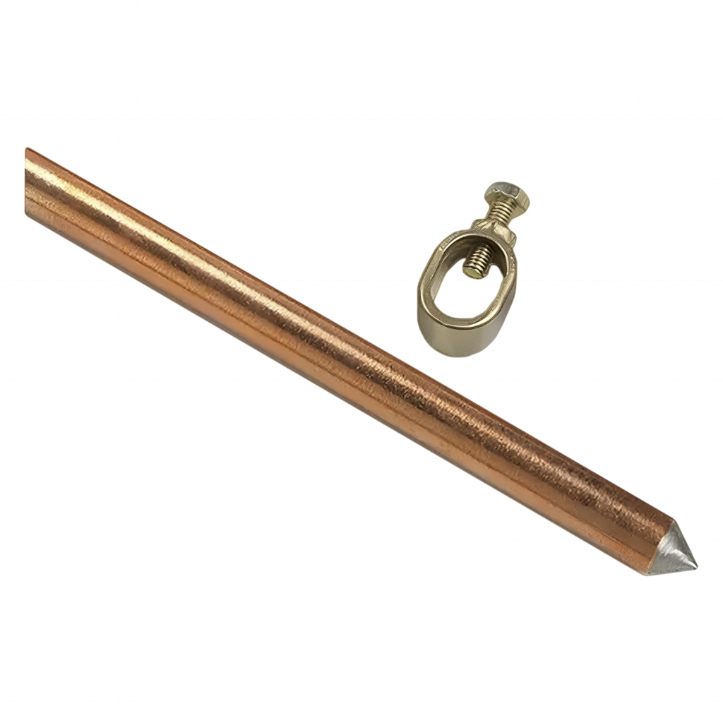 Kit Puesta a Tierra Jabalina JLJC 3/8" x 1,5Mts C/Tomacable Genrod