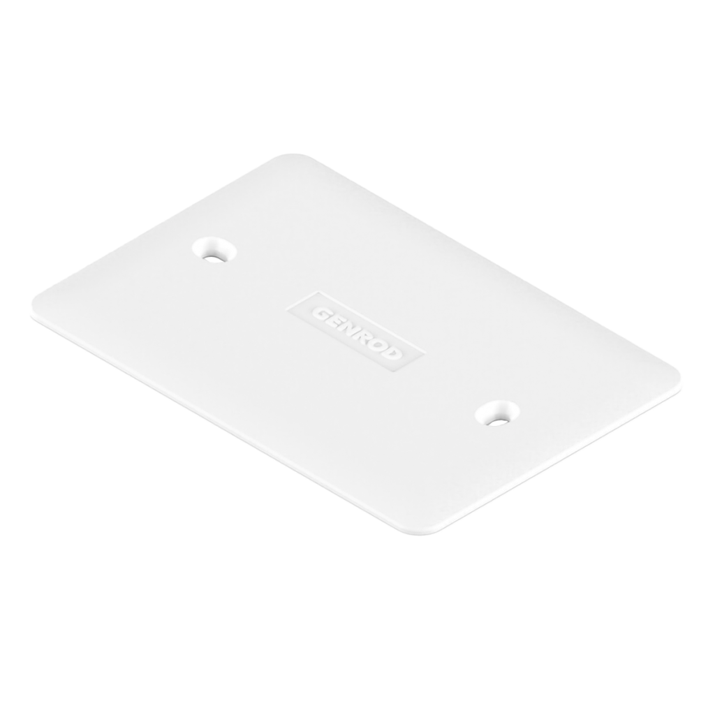 [31396] Tapa Ciega PVC P/Caja de Embutir Rectangular 100x50mm Sistelectric