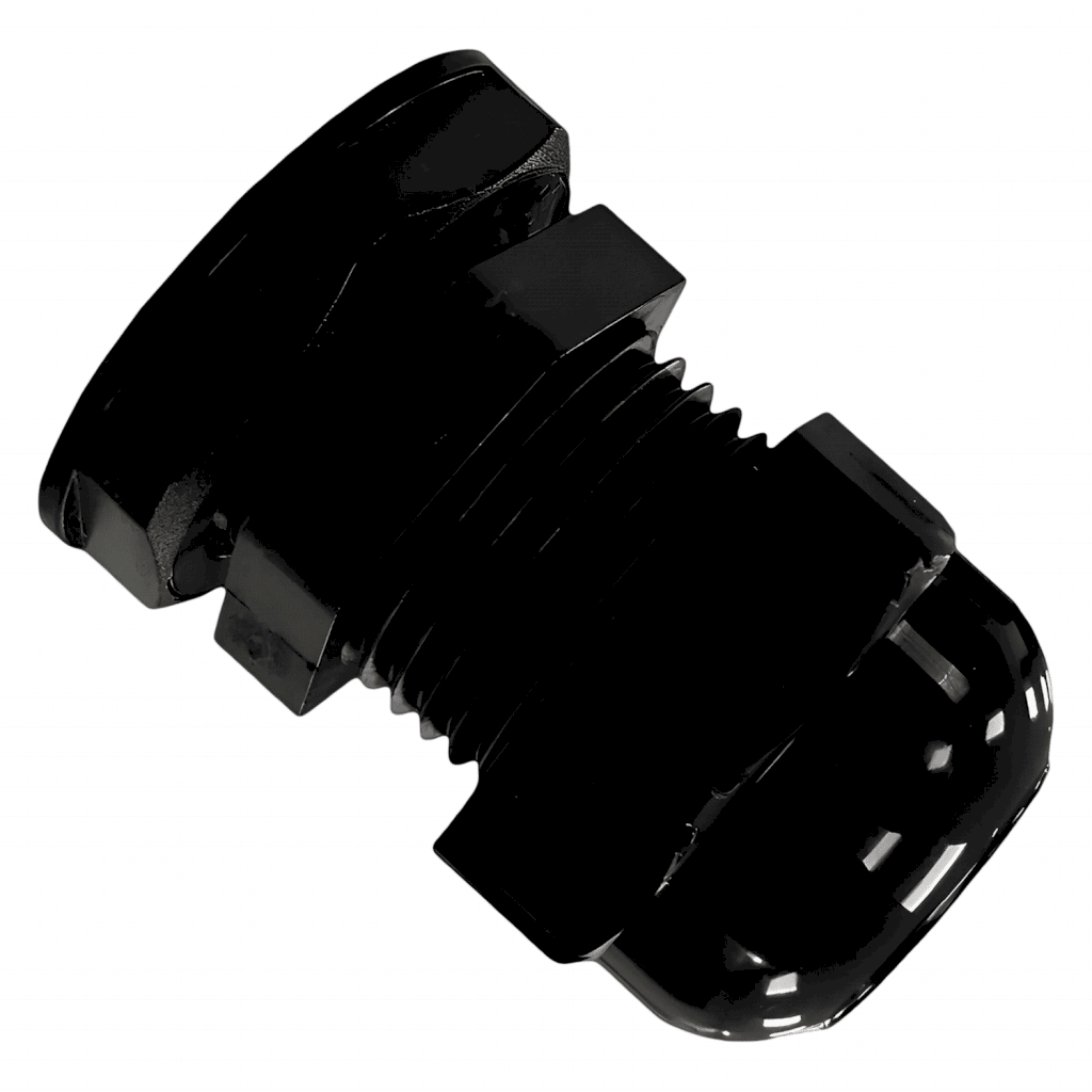 [1332] Prensacable de Poliamida 1/2" Eléctrica 3-6,5mm Negro Conextube