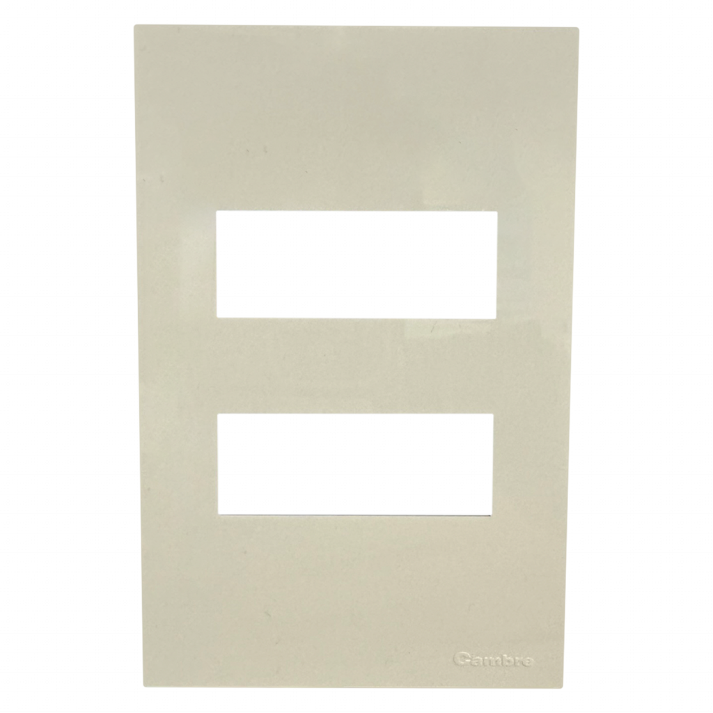 [2002] Tapa Siglo XXI Marfil Lujo 2 Módulos Cambre