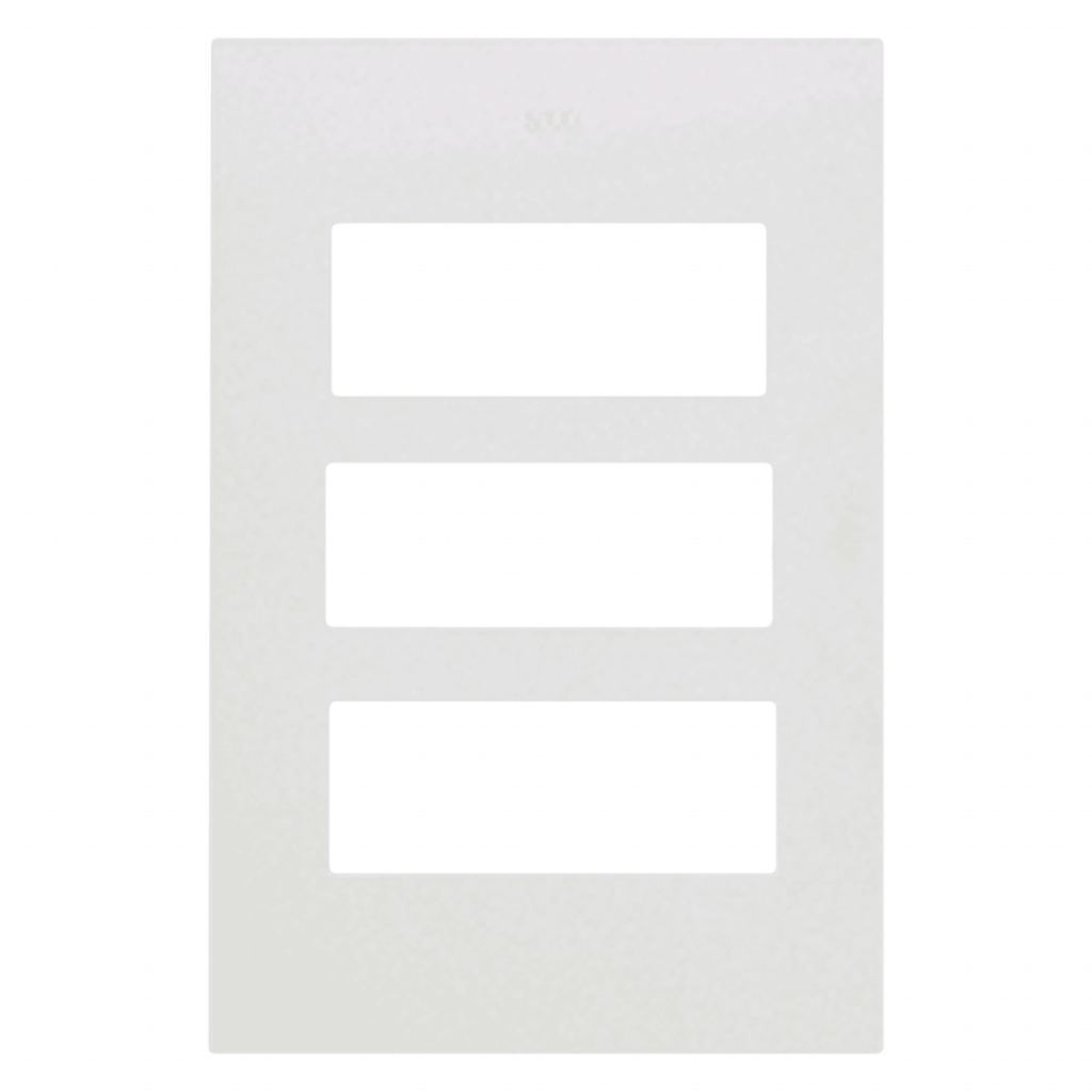 [2003] Tapa Siglo XXI Marfil Lujo 3 Módulos Cambre