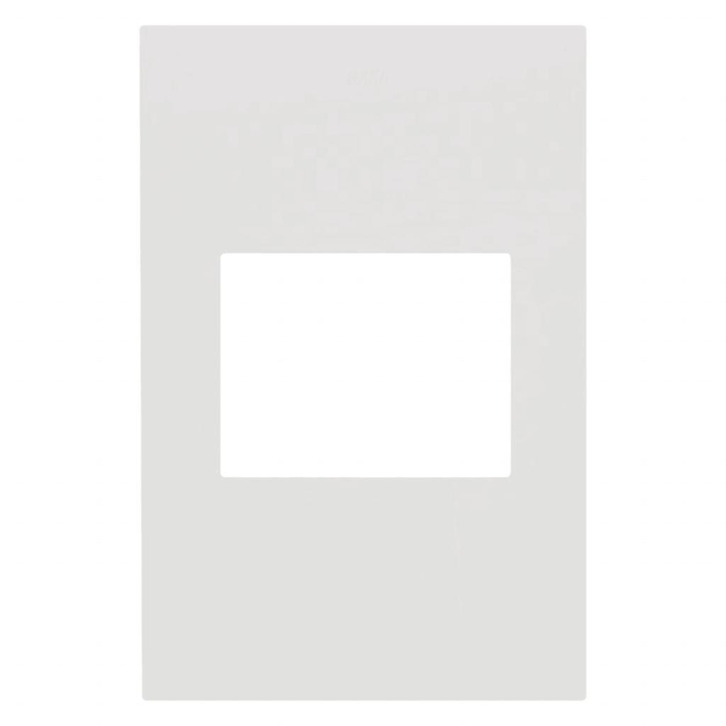 [2005] Tapa Siglo XXI Marfil Lujo 1 Módulo de Toma Cambre