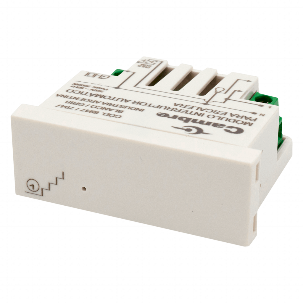 [2038] Módulo de Escalera Automático 250W Relé 3 Bornes Cambre