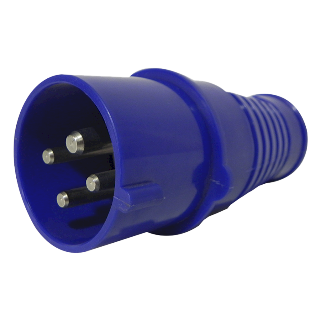 Ficha Industrial 16A 3P+T 220V Alargue IP44 Steck Electric