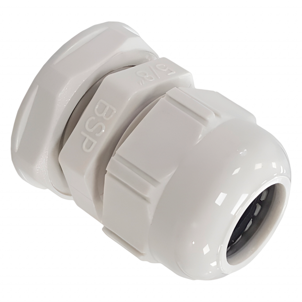 [6466] Prensacable de Poliamida 1/4" Gas de 3,5-6mm Gris Conextube