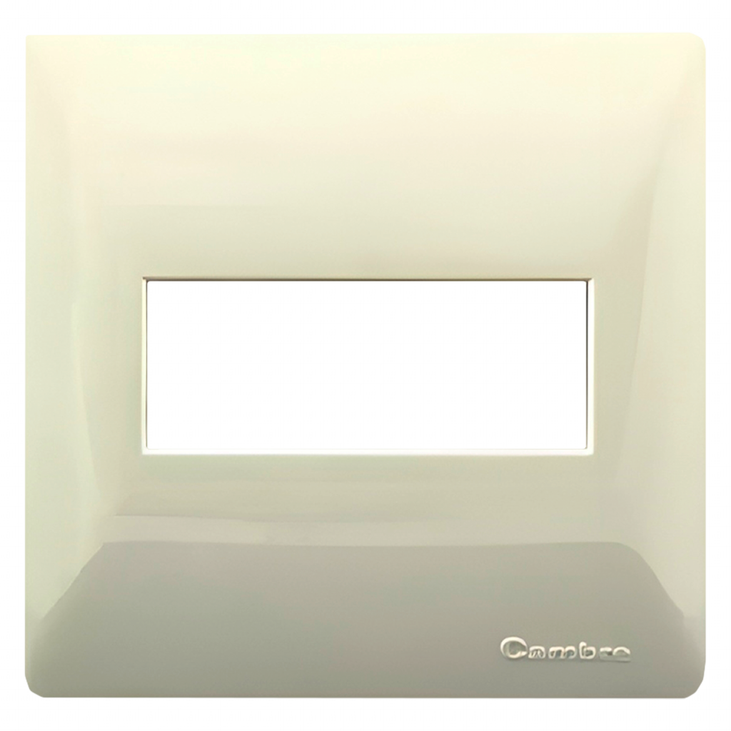 [10348] Tapa Siglo XXII Marfil Mignon 1 Módulo Cambre