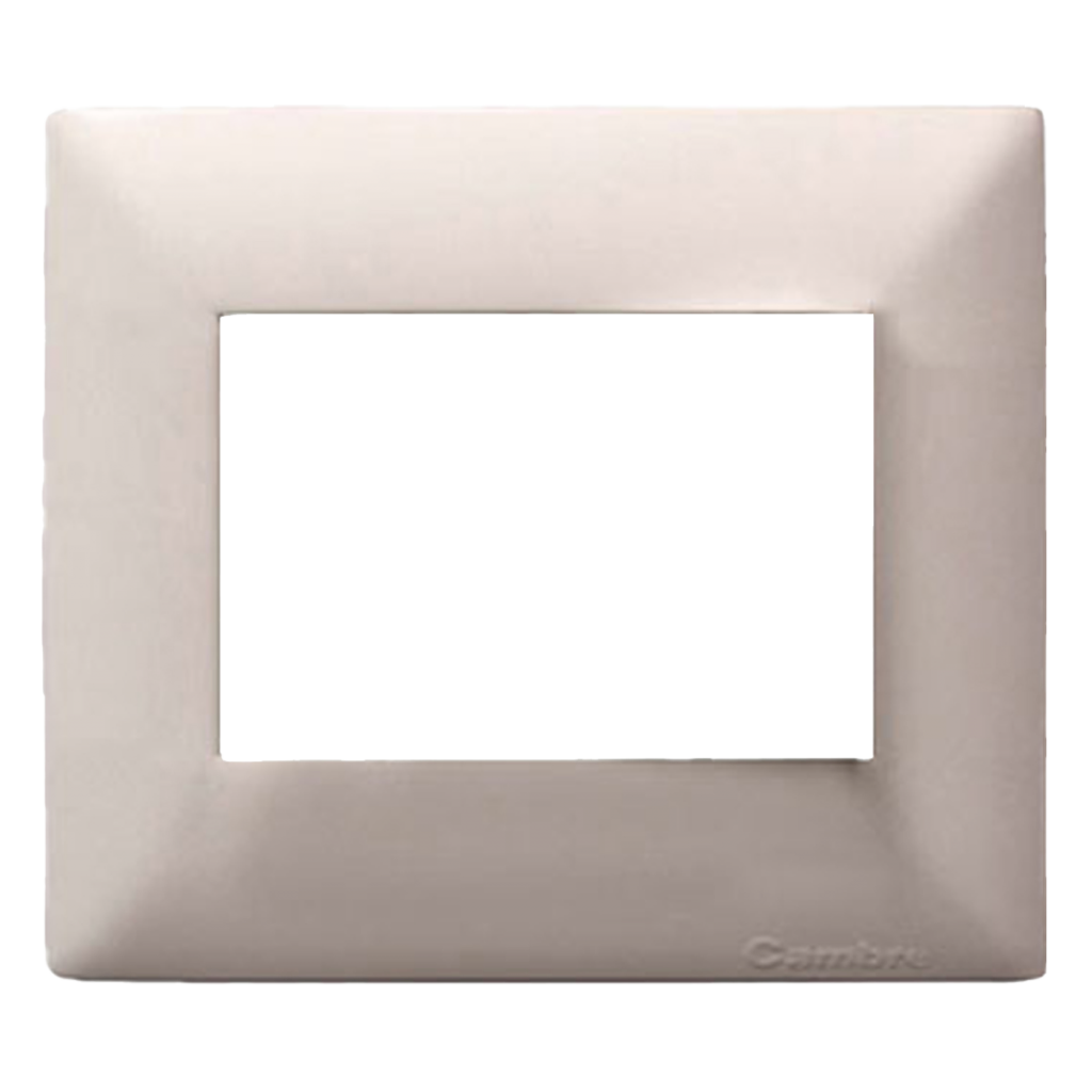 [10349] Tapa Siglo XXII Marfil Mignon 2 Módulos Cambre