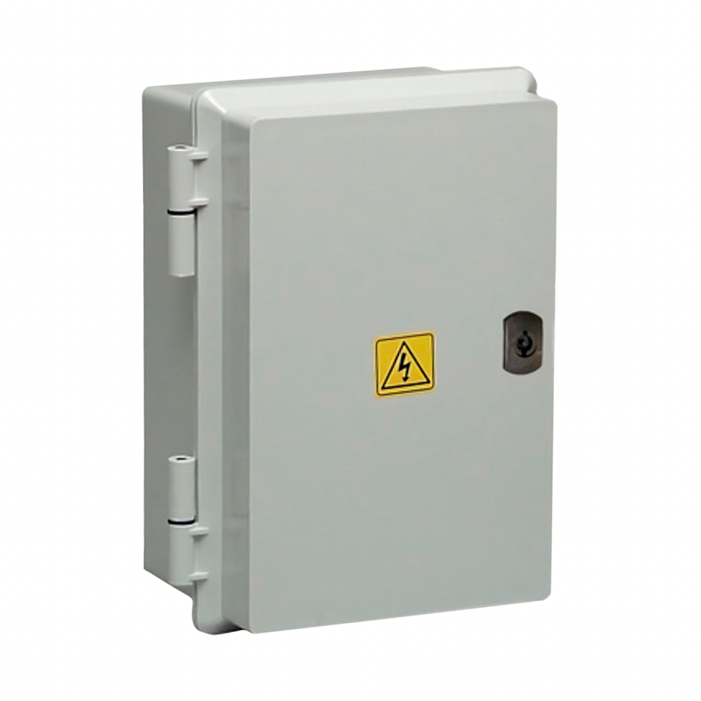 [11124] Caja de Paso PVC Estanca 230x310x150mm Tapa Opaca IP65 Gris Roker