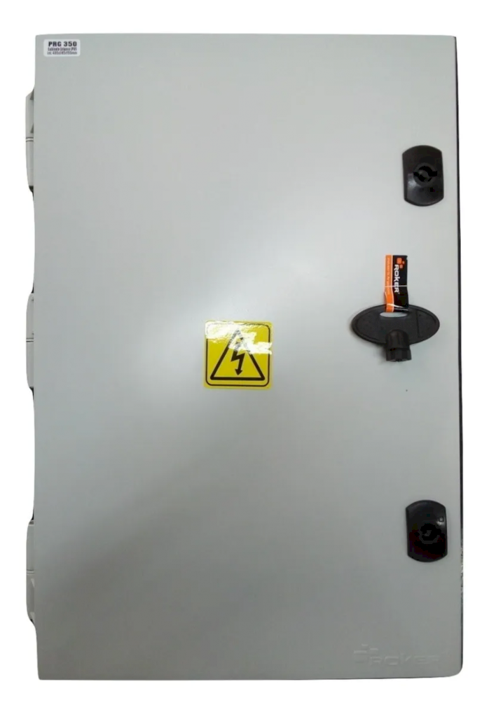 [18974] Caja de Paso PVC Estanca 465alx325x180mm Tapa Opaca IP65 Gris Roker