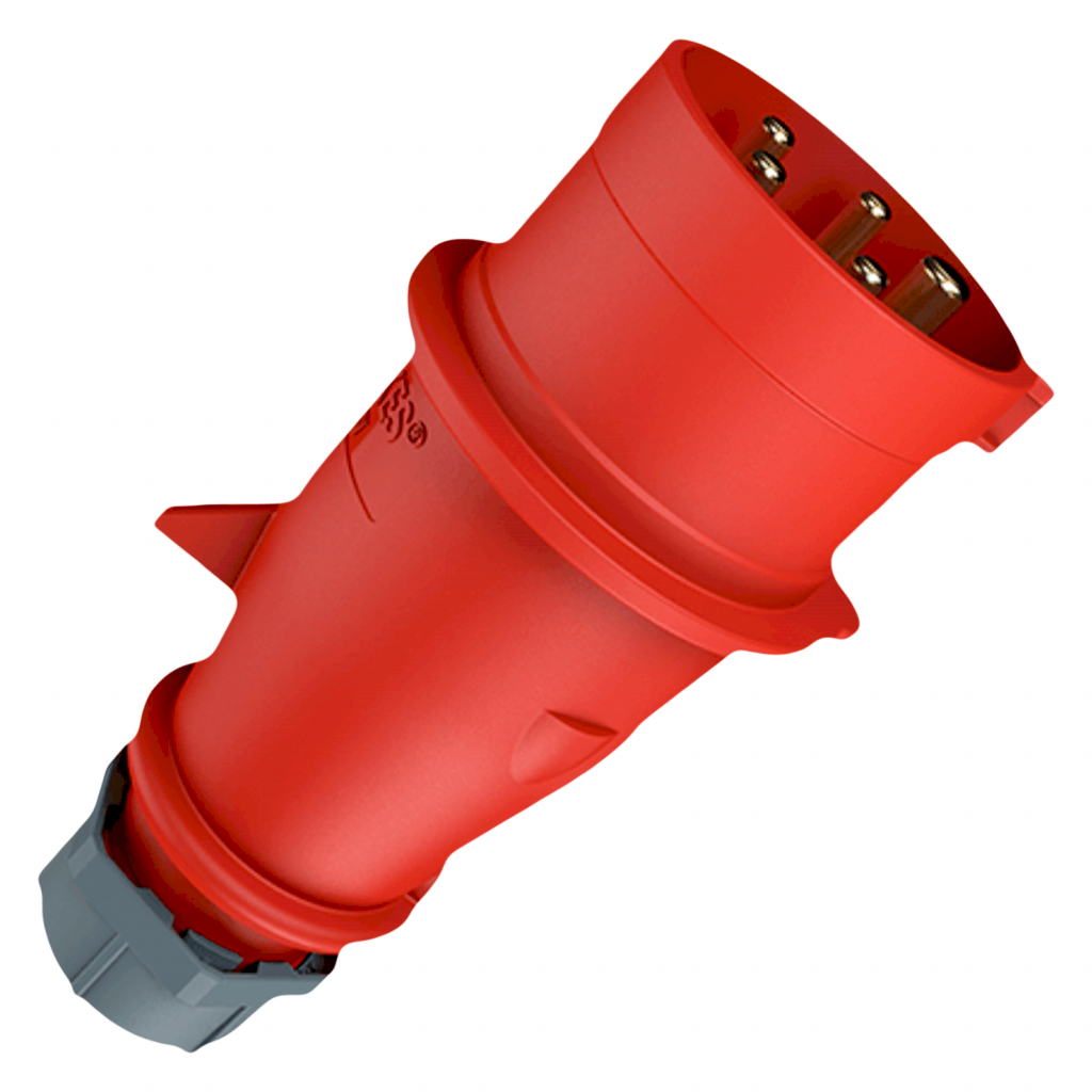 Ficha Industrial 16A 5P 380V Alargue IP44 Cambre