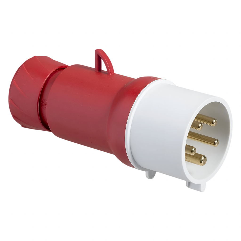 [21199] Ficha Industrial 32A 5P 380V Alargue IP44 Schneider Electric