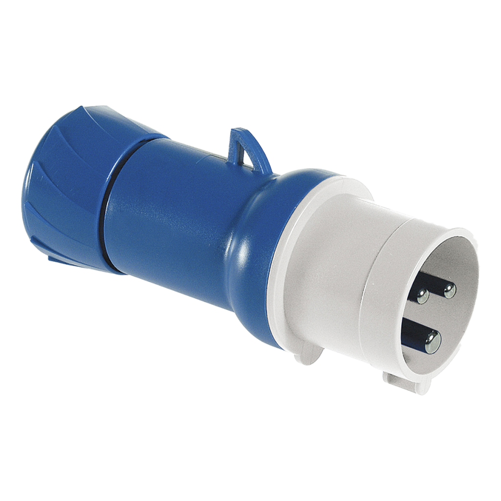 [21203] Ficha Industrial 16A 3P 220V Alargue IP44 Schneider Electric