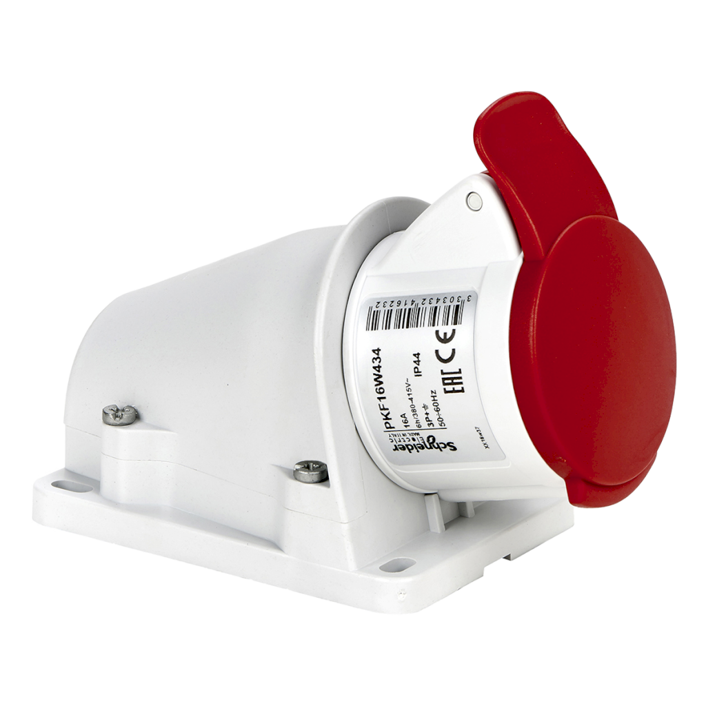 Toma Industrial Superficie 16A 4P 380V IP44 Schneider Electric