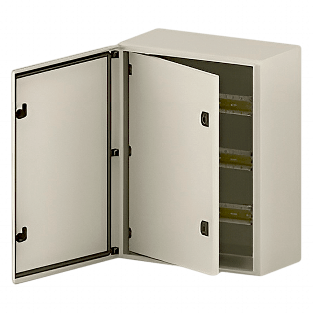 Contrafrente de Metal 534x840mm 0 Módulos DIN Genrod