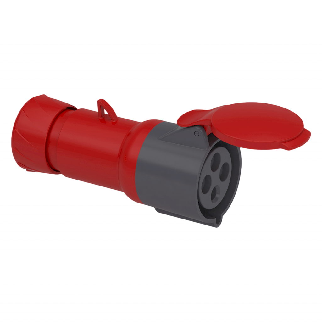 [22034] Toma Industrial 32A 4P 380V Alargue IP44 Schneider Electric