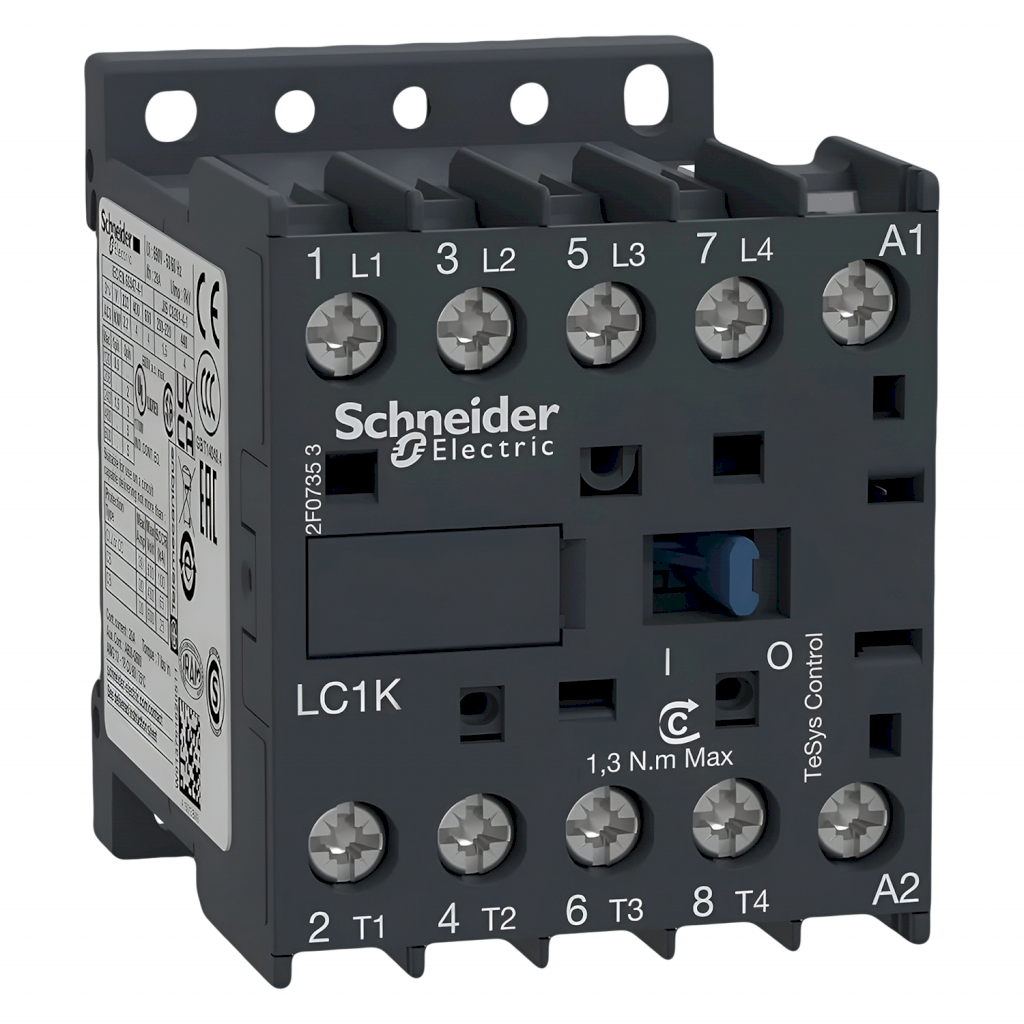 [29442] Mini Contactor LC1K 4P 9A 220VCA 4kW Schneider Electric