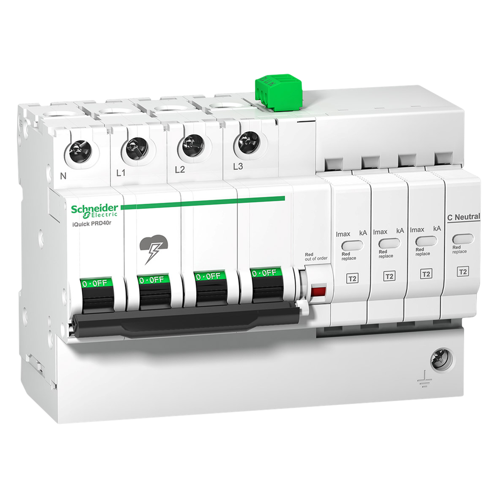 [30886] Limitador IQUICK PRD 4P 40kA Clase II Schneider Electric