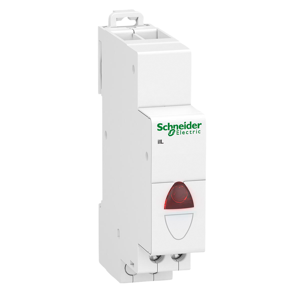 [31361] Señalización LED Montaje Riel DIN 110-220VCA Rojo Schneider Electric