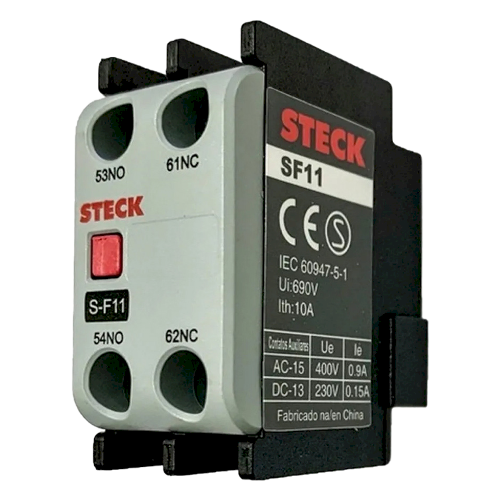 [31772] Contacto Auxiliar Frontal SF11 SK1/SD2 1NA+1NC 2P Steck Electric