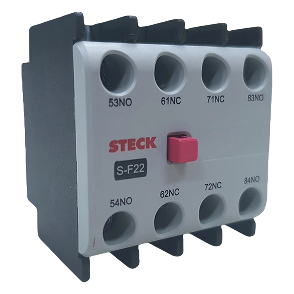 [31777] Contacto Auxiliar Frontal SF22 SK1/SD2 2NA+2NC 4P Steck Electric