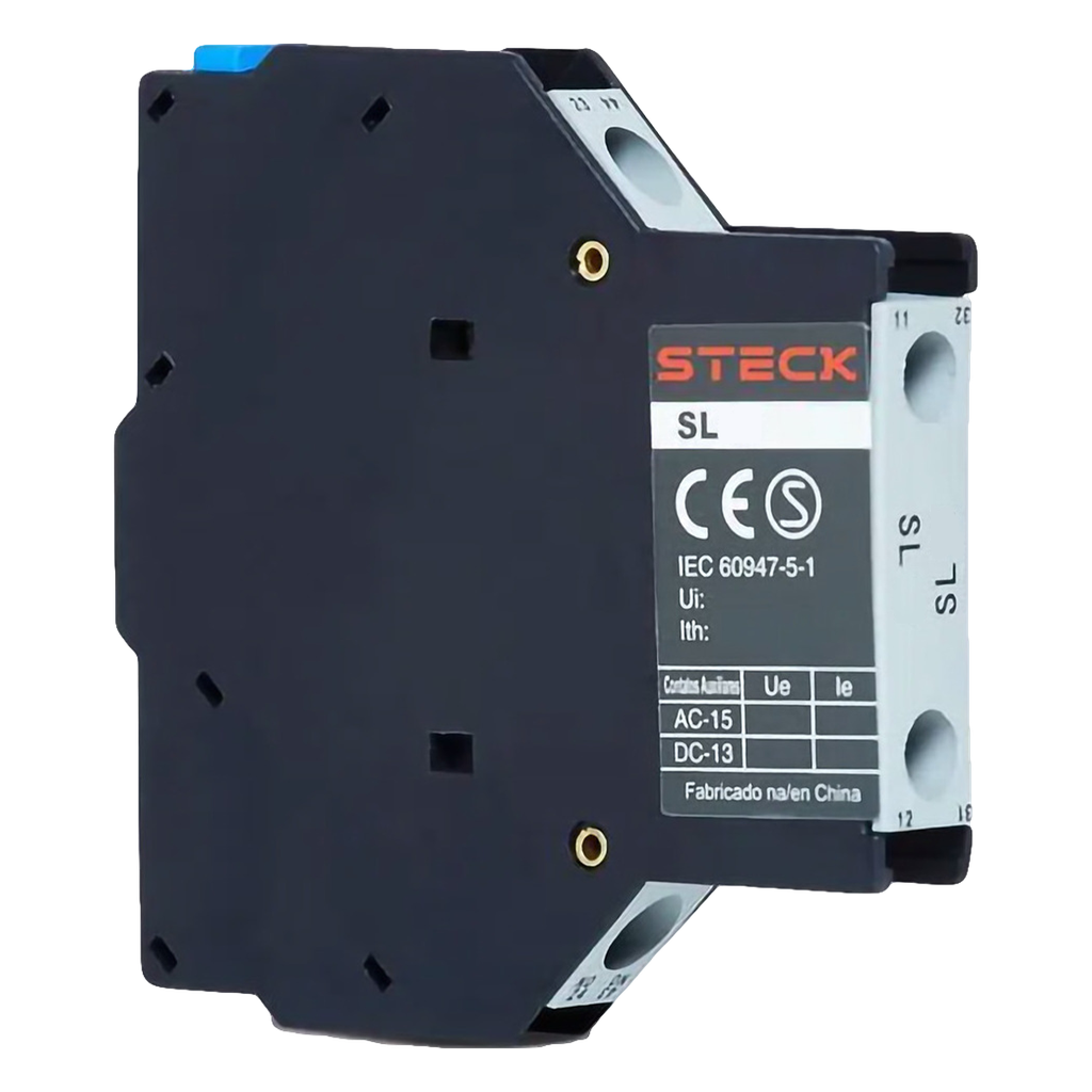 [31780] Contacto Auxiliar Lateral SL02 SK1/SD2 2NC 2P Steck Electric