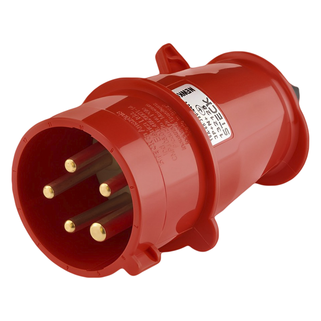 [31803] Ficha Industrial 16A 3P+N+T 380V Alargue IP44 Steck Electric