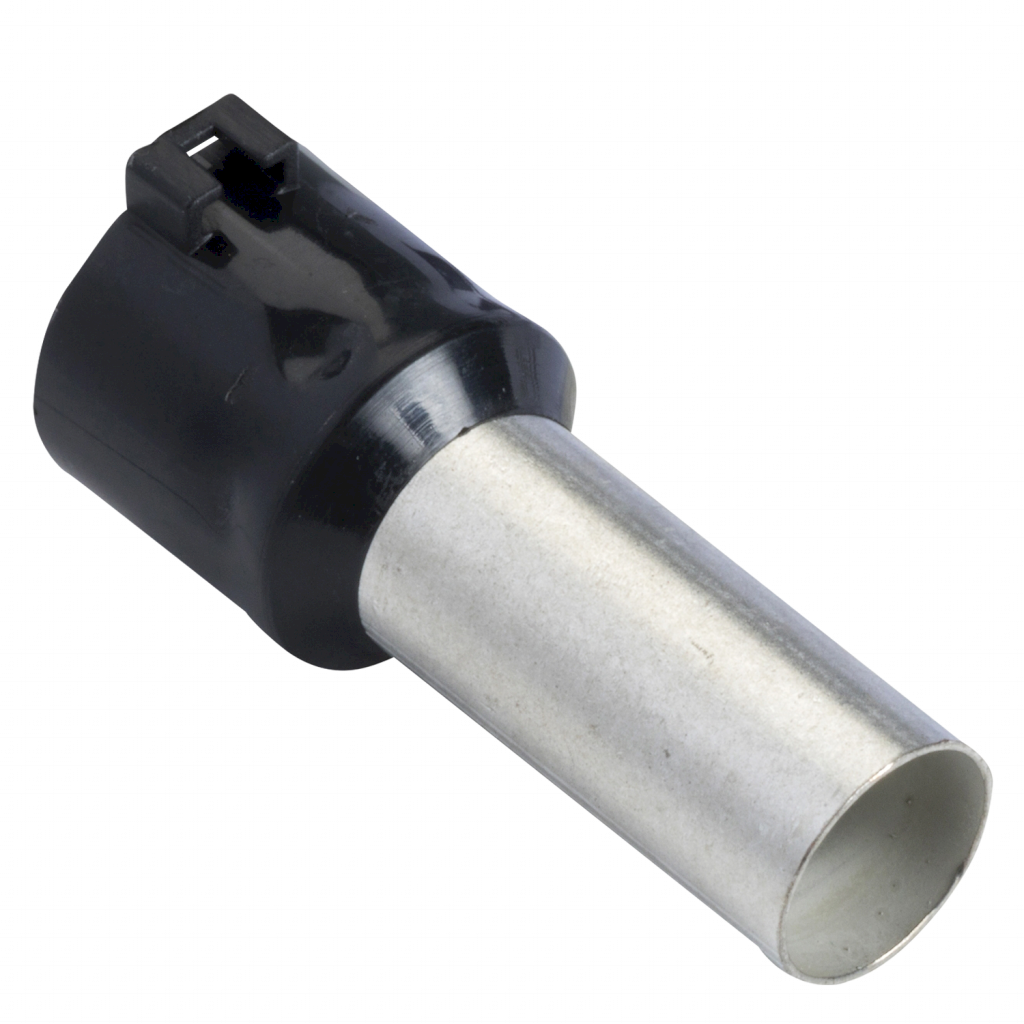 Puntera Tubular P/Lengueta 25mm2 22mm x1u Negra Schneider Electric