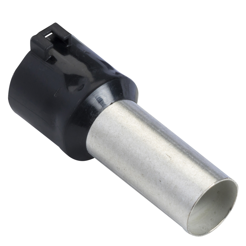 [3534] Puntera Tubular P/Lengueta 25mm2 22mm x1u Negra Schneider Electric