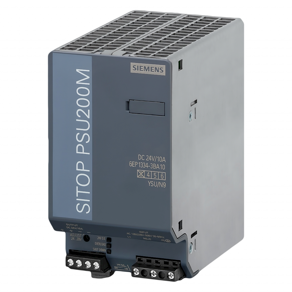 [5960] Fuente Monofásica PSU200M E: 220V-500V S: 24VCC 10A Siemens